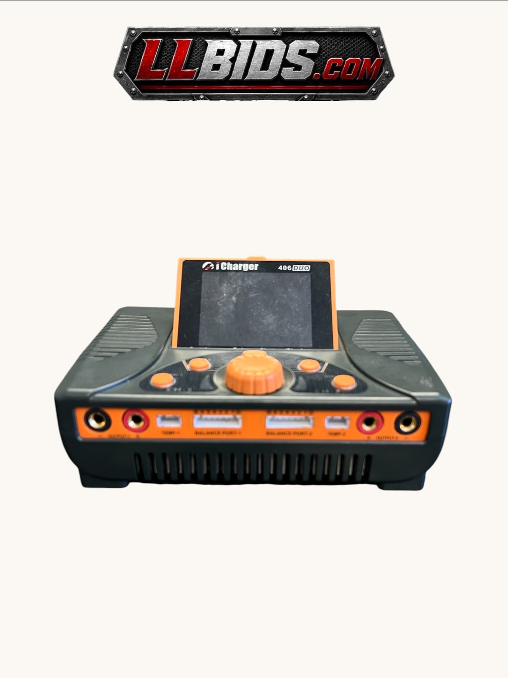 ICharger 456 Duo in case. With power supply and 2s charge lead