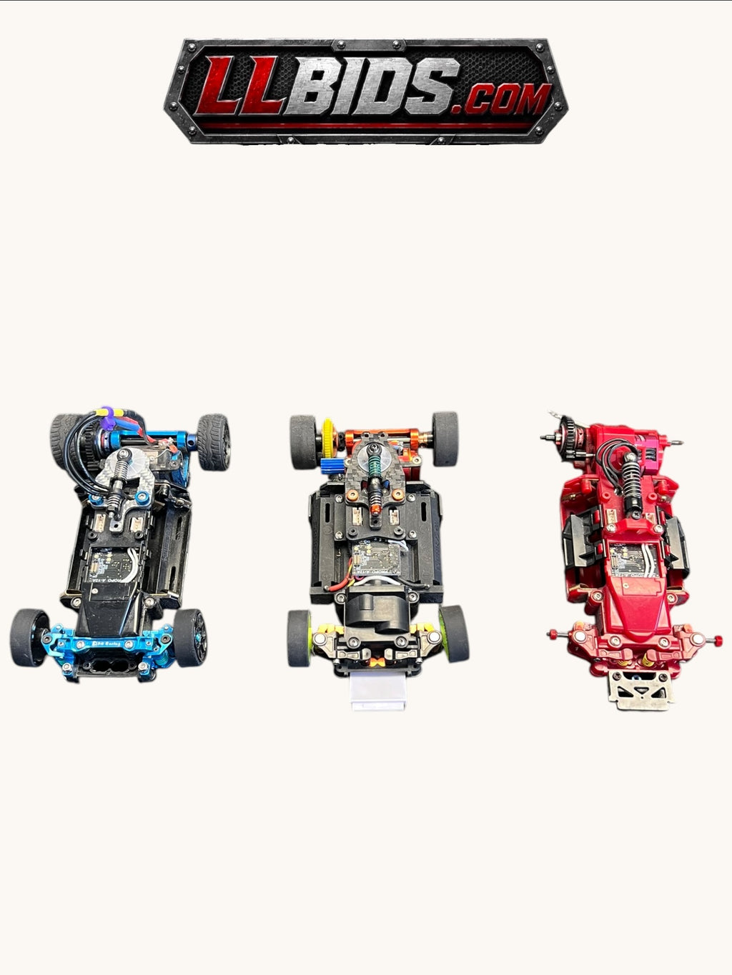 2 MR03 EVOs. One PN AAA LA420006