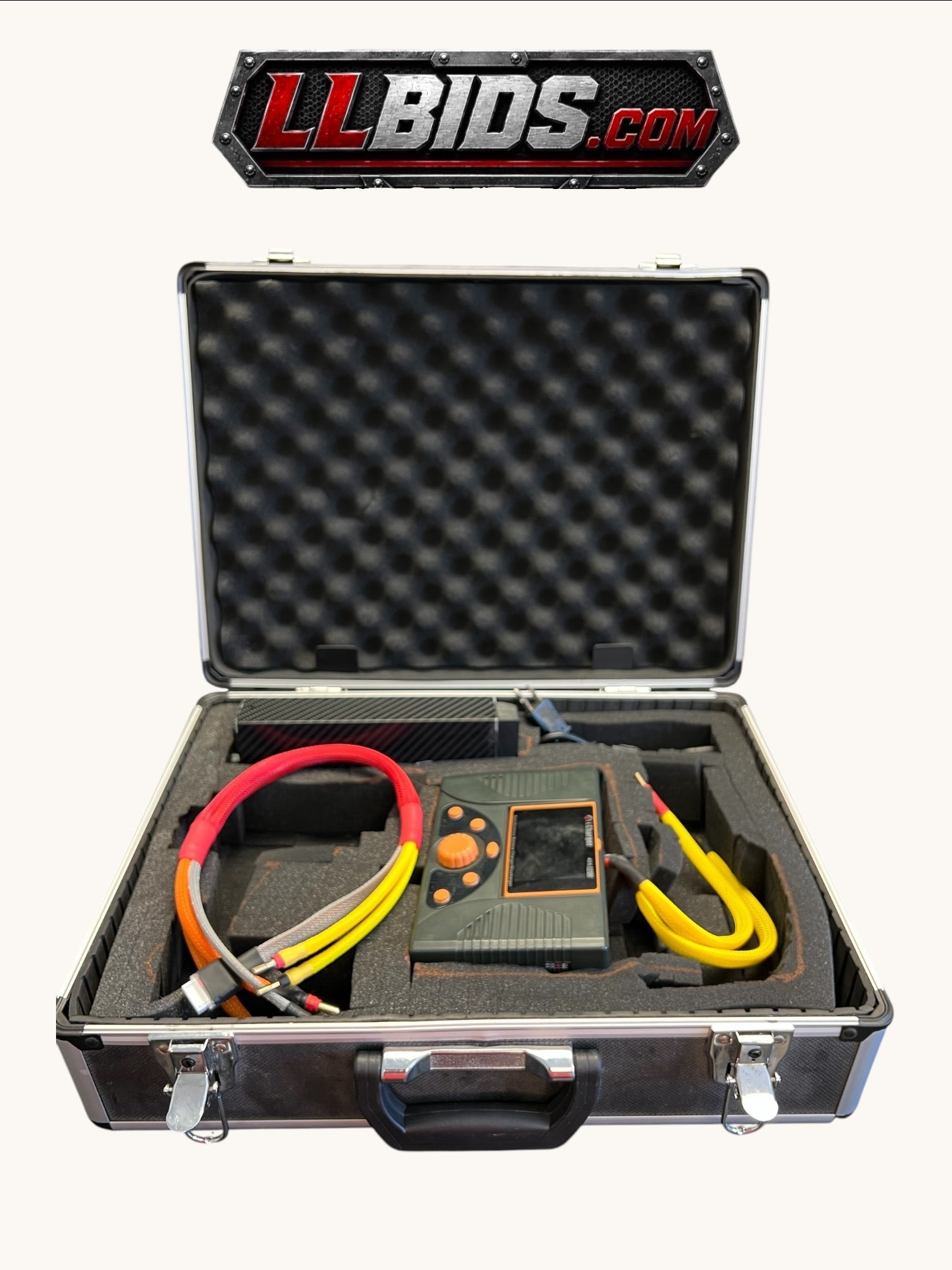 ICharger 456 Duo in case. With power supply and 2s charge lead